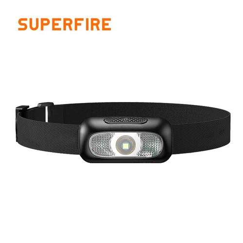 Headlamp, rechargable micro USB, 2W, 110lm, 500mAh SUPERFIRE-HL05-L 6975515773531