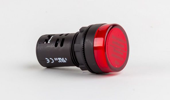 Indicator with LED lamp red 230V Highly HLD22-RI