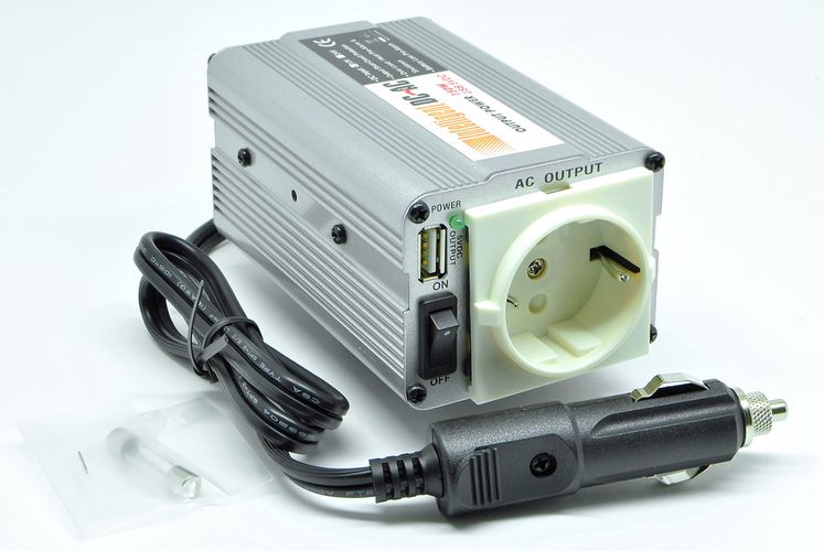 150W DC/AC converter modified sine wave 12V/230V, with USB HPS-150USB/12V