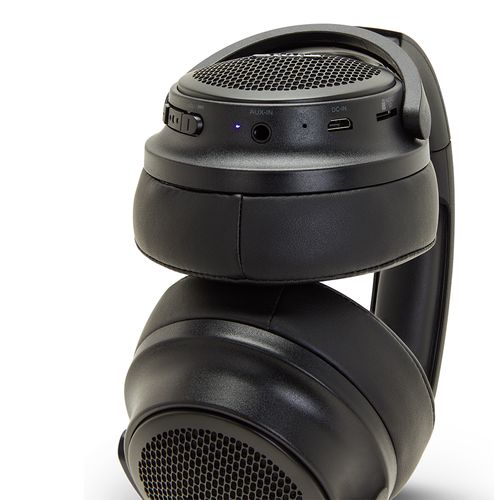 Wireless Bluetooth 5.0 Headphones with Microphone, Black HST-250BT/BK