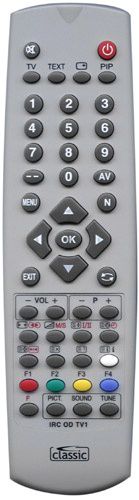 Universal remote control TV CLASSIC IRC-OD-TV1 4048601122659