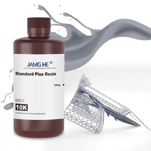Resin for 3D printer, 8K Standard Plus, grey 1kg JAMG HE JAMGHE-8K-60R--1KG 0763738317238