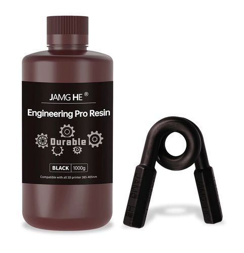 Resin for 3D printer, Engineering Pro, black 1kg JAMG HE JAMGHE-SG-71D--1KG 0763738317016