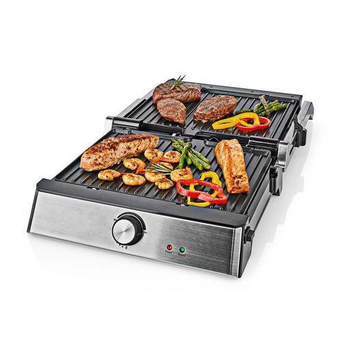 Contact Grill | 2000 W | 29 x 23 cm | Adjustable temperature control | Plastic / Stainless Steel KAGR151FSR 5412810398959