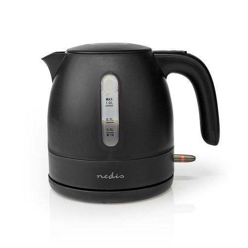 Electric Kettle | 1.0 l | Plastic | Black | Rotatable 360 degrees | Concealed heating element | Strix® controller | Boil-dry protection KAWK300EBK 5412810320677