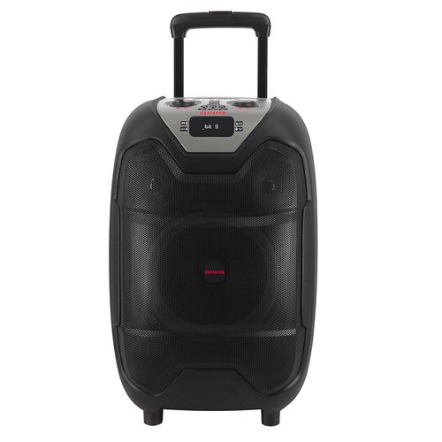 Party Trolley Speaker 400W (50W RMS) with Karaoke & Wireless VHF Microphone KBTUS-500BK 8435256810622