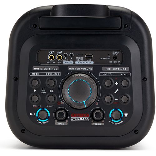 Party Trolley Speaker 350W (40W RMS) with Hyperbass, Karaoke & Disco Lightning KBTUS-450 8435256898415