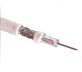 Coaxial cable RG6, CCS, 75om, Ø6.8mm, white, 300m KH/RG6UM-300 5900804045700; 5901436707127; 5902270702552