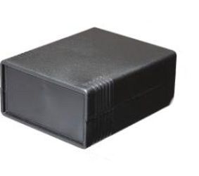 Plastic enclosure 111x91x49mm black, KM-48N