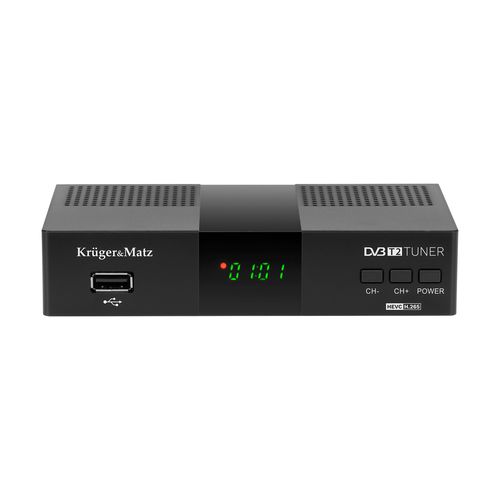 Digital TV Receiver DVB-T/T2 H.265 KM0550D 5901890110686