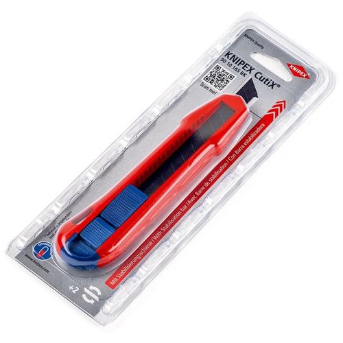 Knife universal CutiX 18mm 90 10 165 BK, KNIPEX KNIP/9010165BK