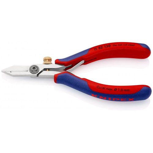 Electronics Wire Stripping Shears with multi-component grips 130 mm KNIP/1182130