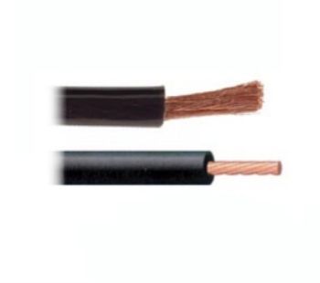 POWER CABLE - 6mm² - BLACK, LENGTH ON REEL : 100m L1M/06J 5410329200763