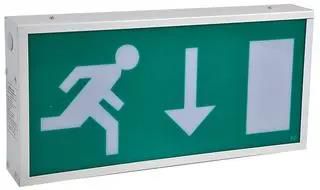 EMERGENCY EXIT SIGN MAINTAINED SINGLE PEL00781