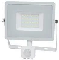 LED FLOODLIGHT PIR 30W 3000K WHITE VT-30-S 457