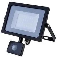 LED FLOODLIGHT PIR 30W 3000K BLACK VT-30-S 460