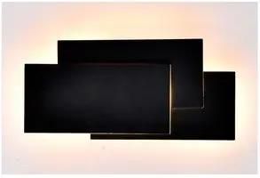 LED WALL LIGHT 12W 3000K IP20 BLACK VT-712 8204