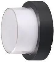 LED WALL LIGHT 12W 4000K BLACK ROUND VT-828 8542