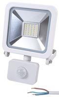 20W LED FLOODLIGHT, 1M CABLE, WHITE, PIR PELL0284