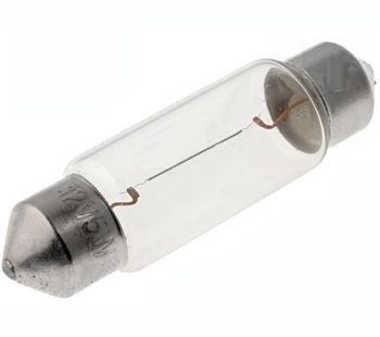 Lamp 12V 5W SV8.5 Ø10x36mm 12/5CKL