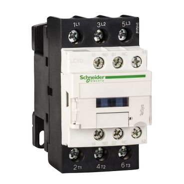 TeSys D contactor 11kW, 3P, 25A, 230V AC, 1NO+1NC LC1D25P7