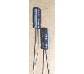 Low Impedanse Electrolytic Capacitor 68uF 6.3V 105°C 4x11mm Nichicon RoHS M68/6.3V