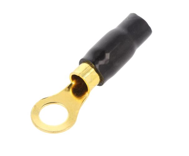 Ring Terminal M6 16mm² Black CO/M6K-16B