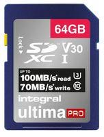 64GB PREMIUM SDXC V30 UHS-I U3 INSDX64G-100/70V30