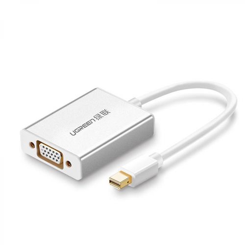 Adapter Mini DisplayPort - VGA (D-Sub) + 3.5 mm white MD107 UGREEN UGREEN/10437