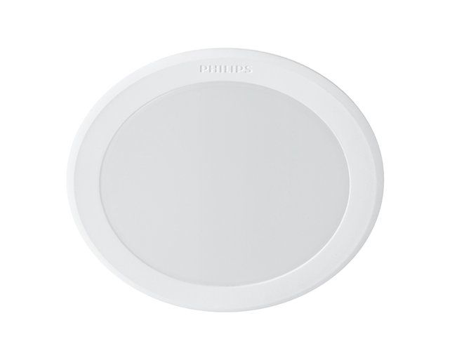 Recessed luminaire, 230Vac MESON 6W, 500lm, warm white, round, Philips PHIL/173565 8718696173565