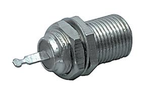 F socket, panel mount, short ME/H-F-F/SH