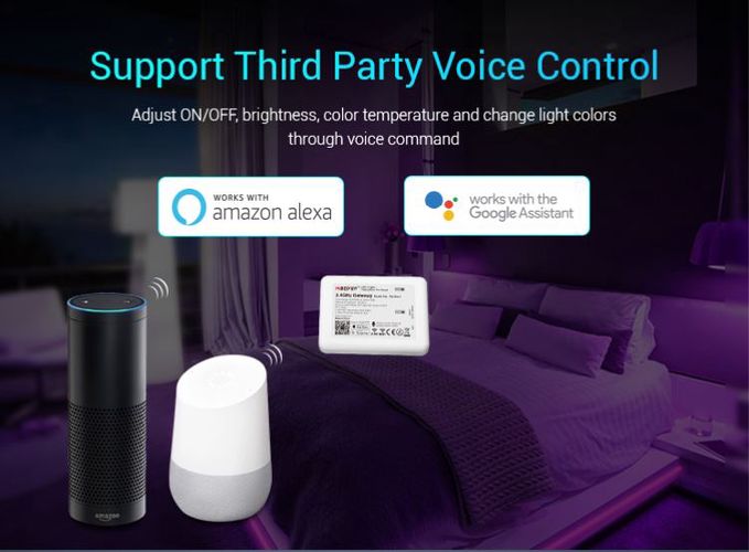 LED control system's Mi Light wireless GATEWAY, Wi-Fi, MiBoxer ML-WL-BOX1 6970602180766
