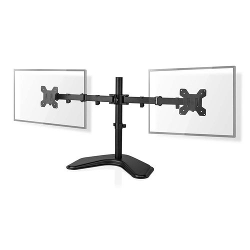 Desk Monitor Mount | 2 Screens | 15 - 32 " | 75x75 / 100x100 | Full Motion MMDOSD110BK 5412810442836