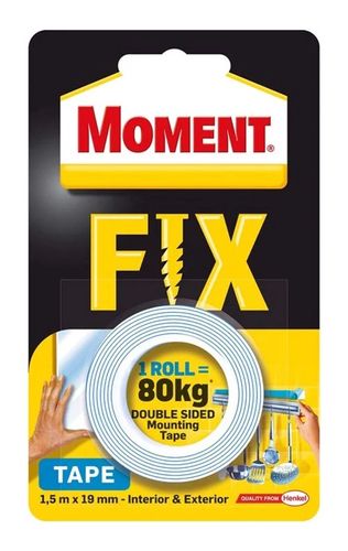 Moment Super Fix 80kg 19mmx1.5m MOMENT/SF80 9000100778916