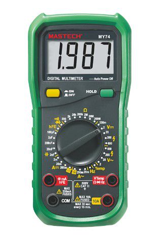 Digital multimeter MY74CBGLO Mastech MY74CBGLO