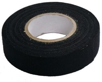 PET Cloth Wire Harness Tape Kemot NAR0185, 19mmx15m, black NAR0185 5901436731948