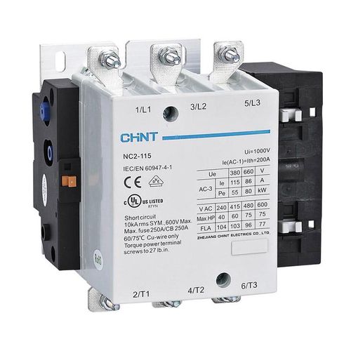 Contactor 132kW coil 230VAC, CHINT NC22653P 6901800487821