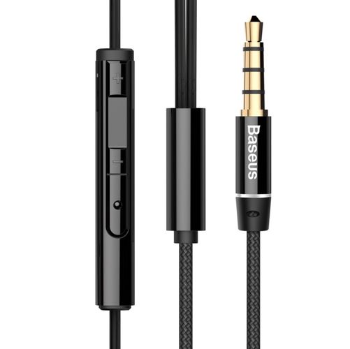 Earphones with Built-in Microphone & Controller H06, Black NGH06-01 6953156273900