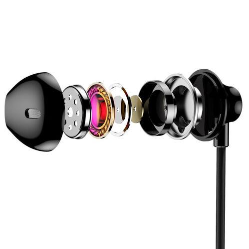 Earphones with Built-in Microphone & Controller H06, Black NGH06-01 6953156273900