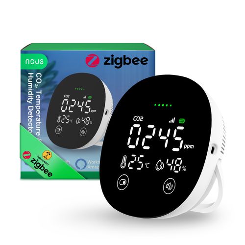 Smart CO₂, Temperature & Humidity Detector NOUS E10 ZigBee NOUS-E10 5905072800921
