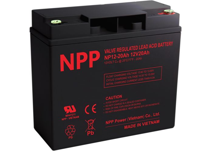 Battery 12V 20Ah T12(M5) Pb AGM NPP NP12-20Ah