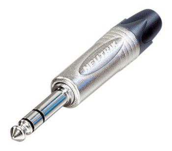 Plug 6.3mm (1/4'') 3pins. stereo cable mount NP3X NEUTRIK NTR-NP3X 7613187000706