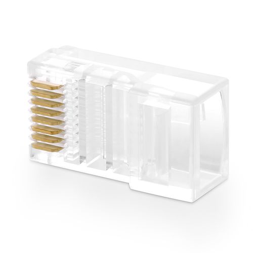 Network Modular Plug RJ45 (8P8C) CAT5/5e UTP for Solid and Stranded Cable (100 pcs) UGREEN/50246 6957303852468