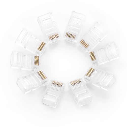 Network Modular Plug RJ45 (8P8C) CAT5/5e UTP for Solid and Stranded Cable (100 pcs) UGREEN/50246 6957303852468