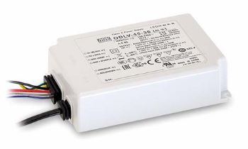 Single output LED power supply 12V 3A with PFC, dimming function, MEAN WELL ODLV-45A-12