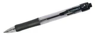 PEN RETRACTABLE BLACK 10PK KF00267