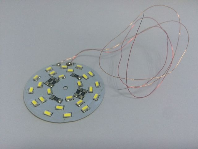 LED module 12Vdc 1.5W, 24xSMD3014 288lm pure white, with wires OERS24W414