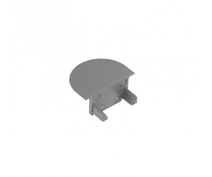 Endcap for LED profile ZENOLINE, gray, without hole OP2-EC-ZLINE-G-WOH 5900652149902