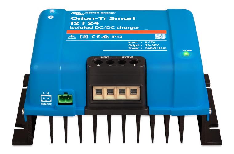 Orion-Tr Smart DC-DC charger with galvanic isolation Orion-Tr Smart 12/24-10A (240W) Isolated DC-DC charger ORI122424120 8719076046073