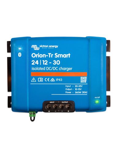 Orion-Tr Smart DC-DC charger with galvanic isolation Orion-Tr Smart 24/12-30A (360W) Isolated DC-DC charger ORI241236120 8719076047711